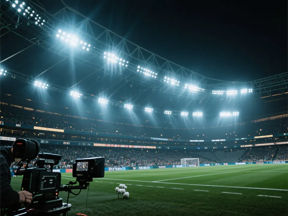 体育赛事直播氛围展示
